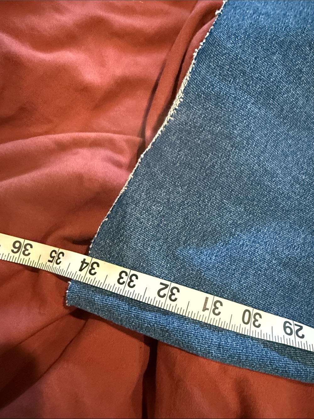 NWT Good American Blue Flare Pull-On Wide Leg Pants - 34” inseam - Picture 9 of 11